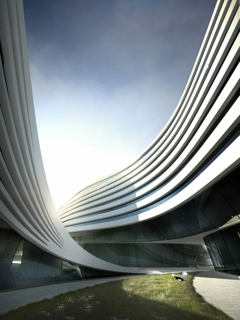 Perspective 3D Zaha Hadid Architects